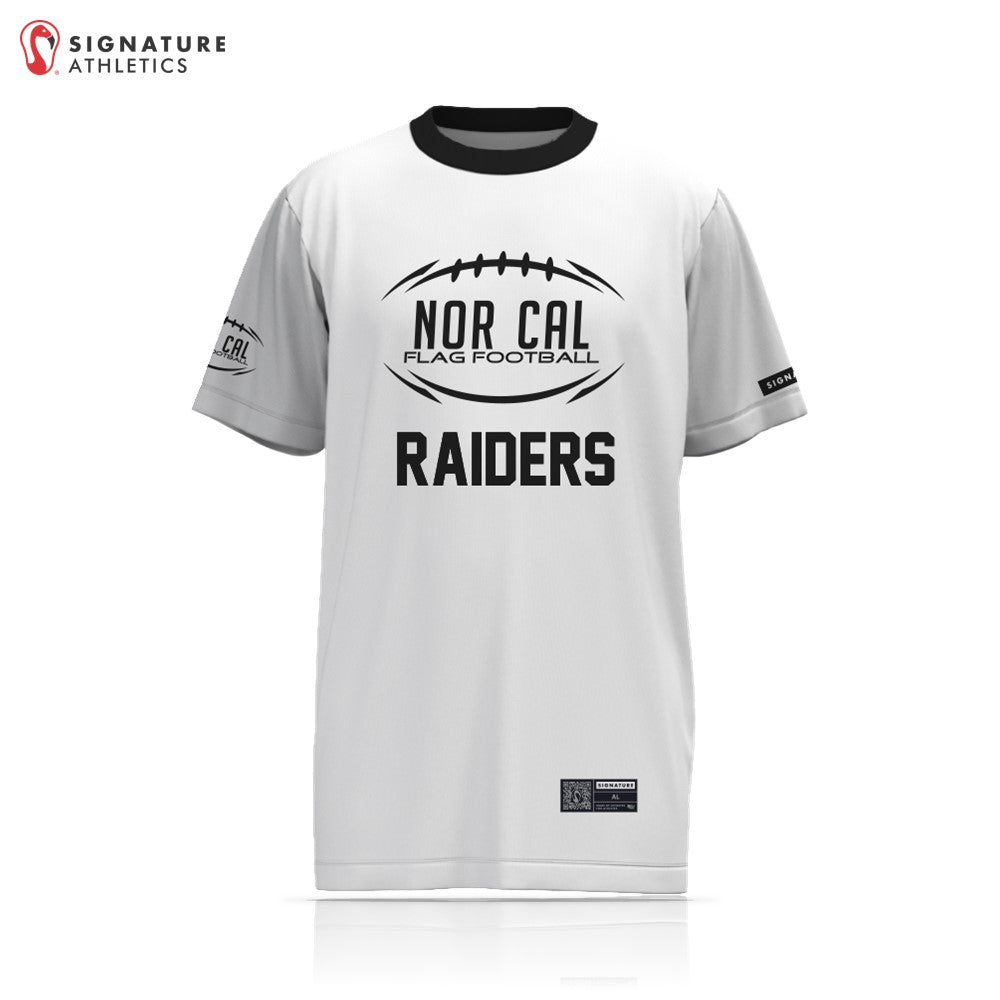 Norcal Flag Football White Las Vegas Raiders Men's 2 Piece Player Package