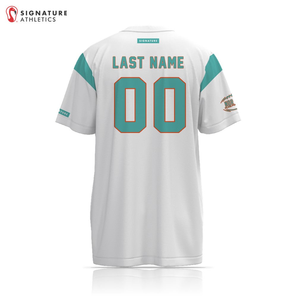 Norcal Flag Football White Miami Dolphins Men's 2 Piece Player Package