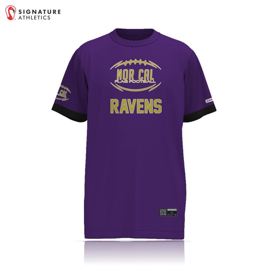 Norcal Flag Football Baltimore Ravens Men's Short Sleeve Tech Tee: NorCal
