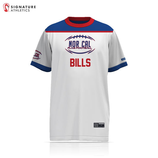 Norcal Flag Football Buffalo Bills Men's Short Sleeve Tech Tee: NorCal