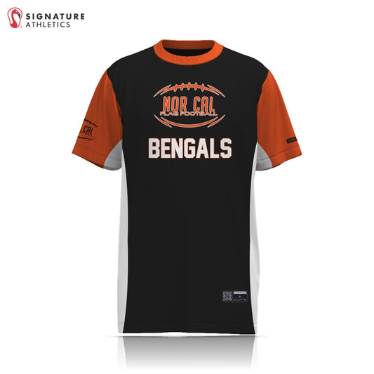 Norcal Flag Football Cincinnati Bengals Men's Short Sleeve Tech Tee: NorCal