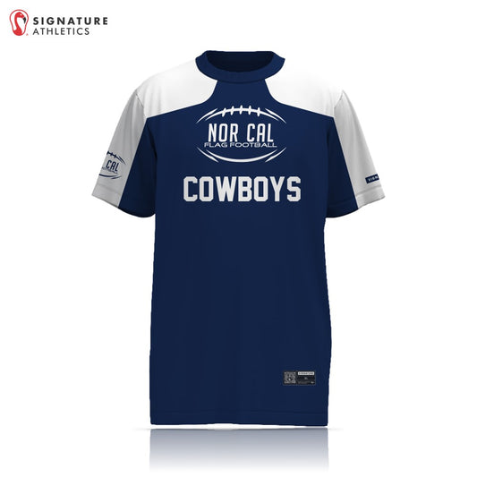 Norcal Flag Football Dallas Cowboys Men's Short Sleeve Tech Tee: NorCal