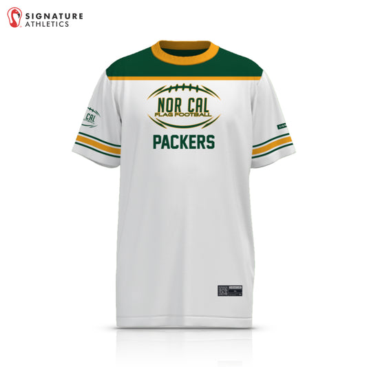 Norcal Flag Football Green Bay Packers Men's Short Sleeve Tech Tee: NorCal