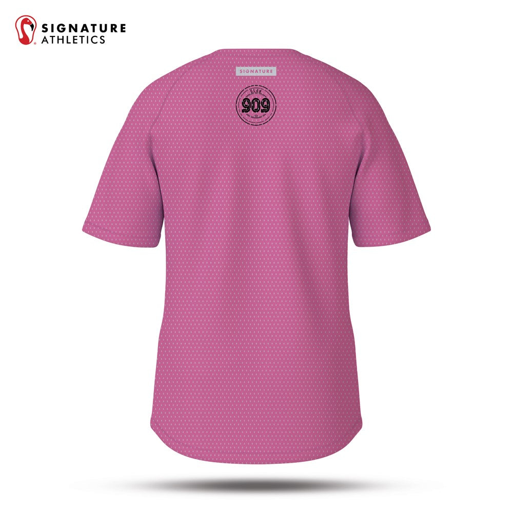 Risen 909 Volleyball Club Men's Pink Player Short Sleeve Tech Tee