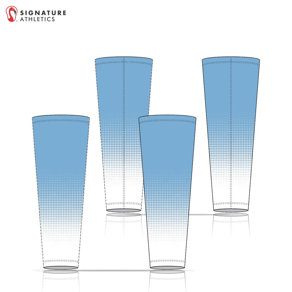 Risen 909 Volleyball Club Men's Blue Pro Arm Sleeves: Risen 909