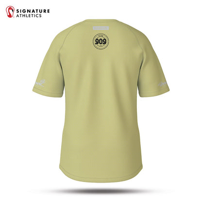 Risen 909 Volleyball Club Women's Yellow Short Sleeve Tech Tee