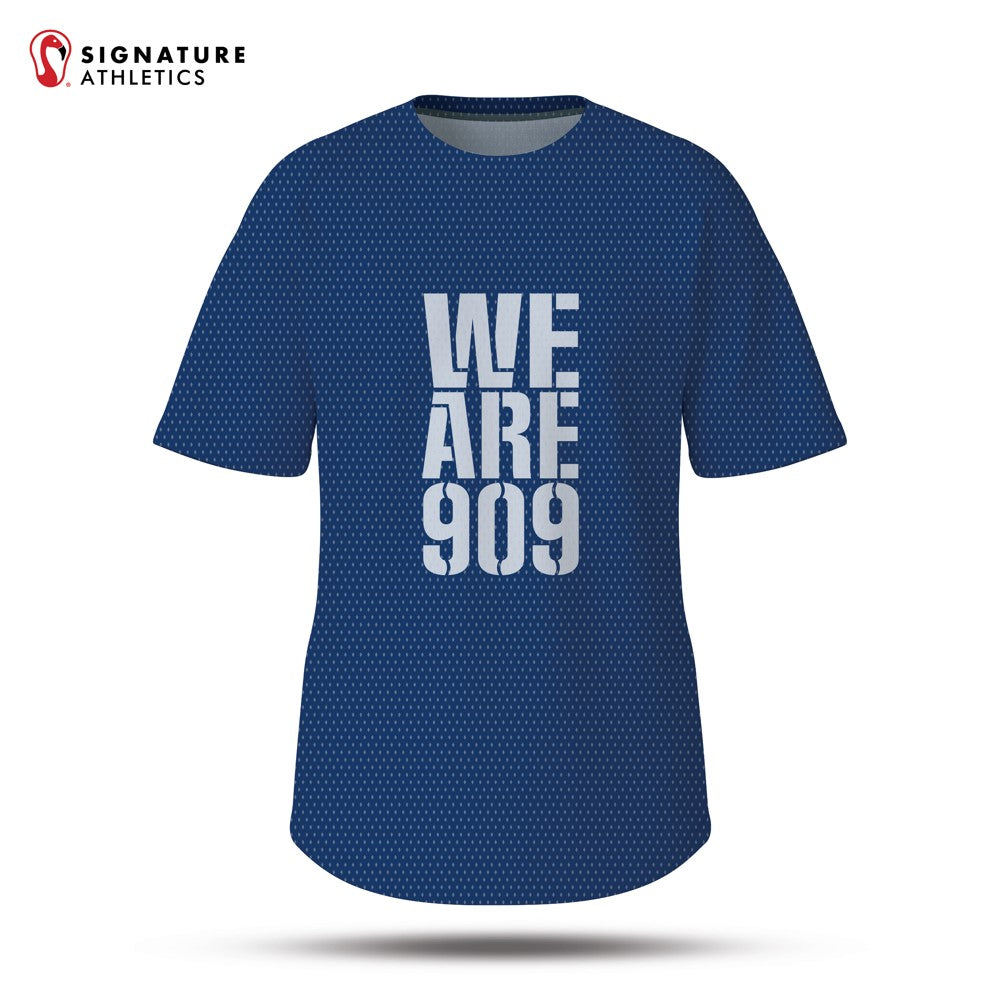 Club 909 Volleyball Coach Women's Navy Short Sleeve Tech Tee