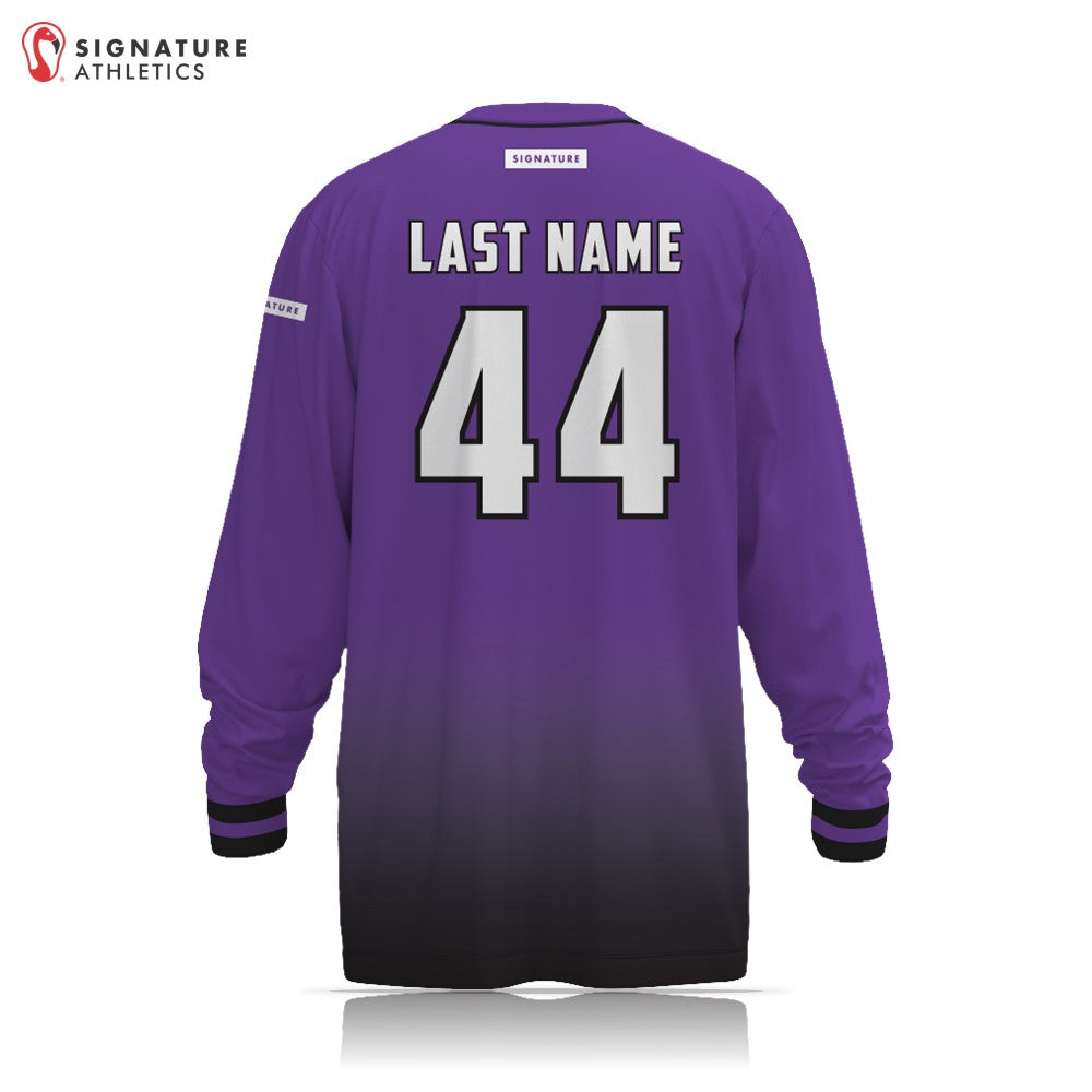BAYFA Cobras Men's Long Sleeve Goalie Shirt Purple