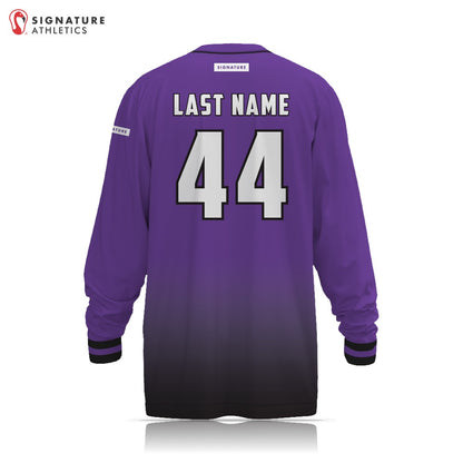 BAYFA Cobras Men's Long Sleeve Goalie Shirt Purple