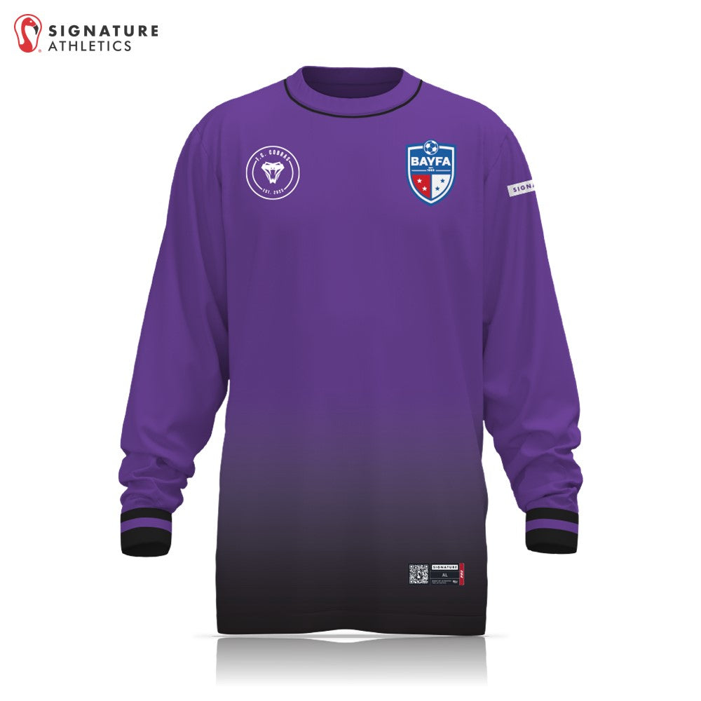 BAYFA Cobras Men's Long Sleeve Goalie Shirt Purple