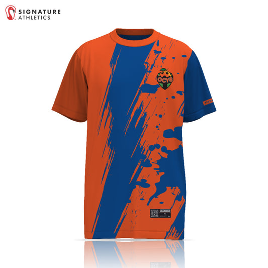 Orange County Youth Soccer Boy's Orange Short Sleeve Tech Tee: ORANGE COUNTY YOUTH SOCCER