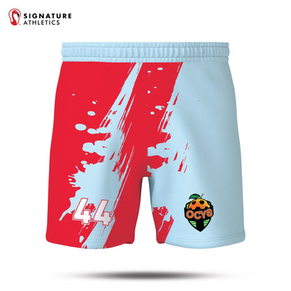 Orange County Youth Soccer Red Boy's Game Shorts