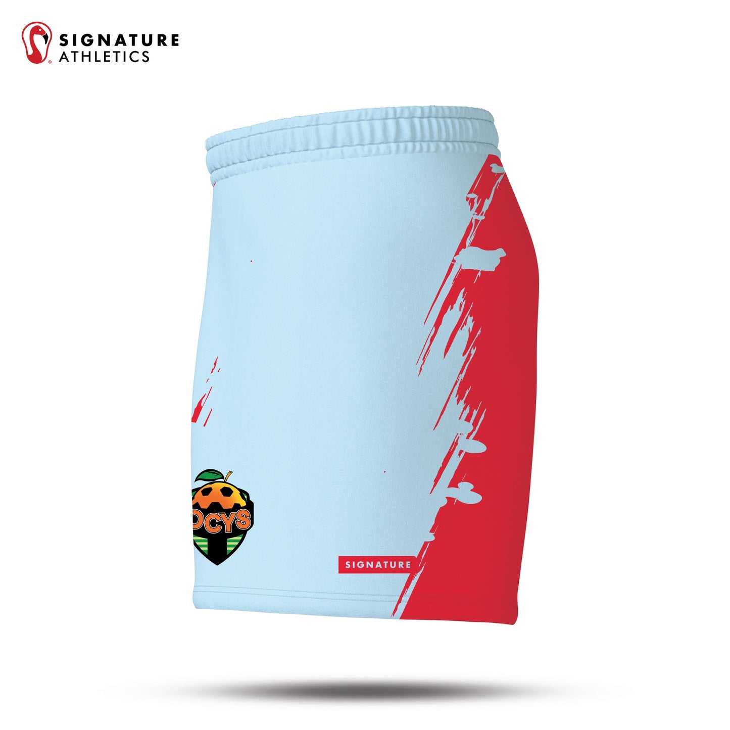 Orange County Youth Soccer Red Boy's Game Shorts
