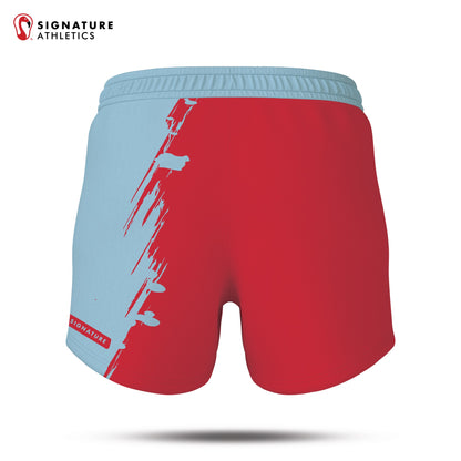 Orange County Youth Soccer Red Girl's Game Shorts