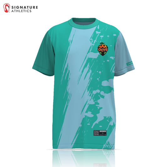 Orange County Youth Soccer Caribbean Girl's Short Sleeve Tech Tee: ORANGE COUNTY YOUTH SOCCER