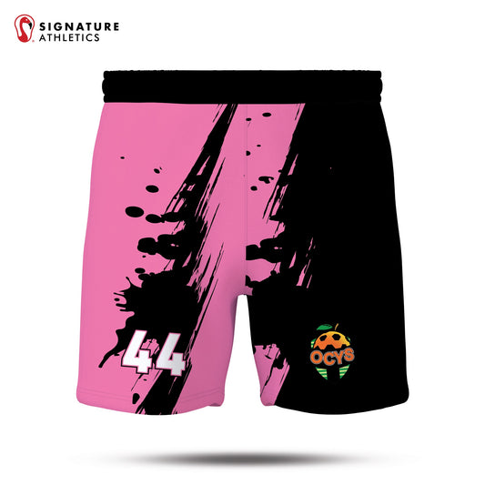 Orange County Youth Soccer Pink/Black Boy's Game Shorts