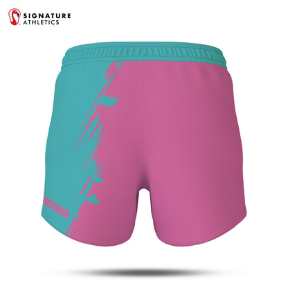 Orange County Youth Soccer Pink/Caribbean Girl's Game Shorts