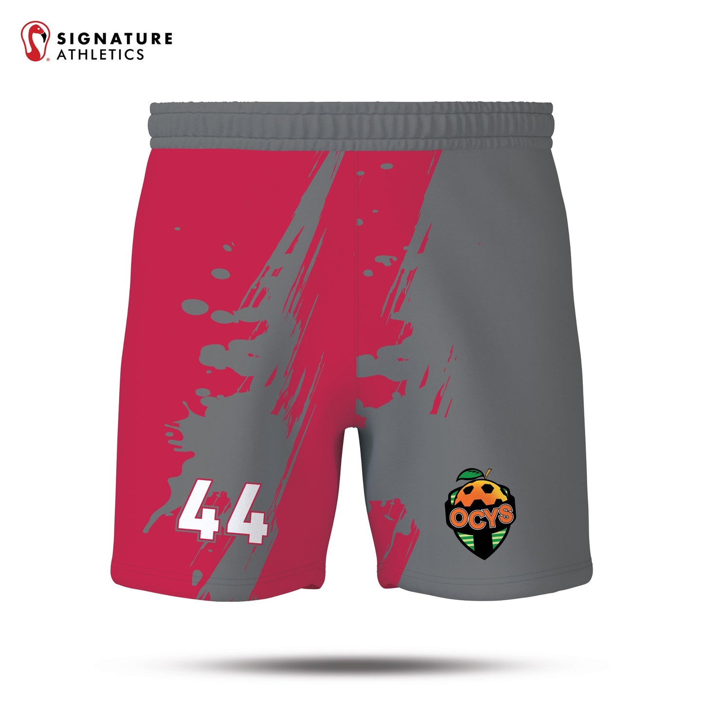 Orange County Youth Soccer Crimson/Anthracite 3 Piece Boy's Package