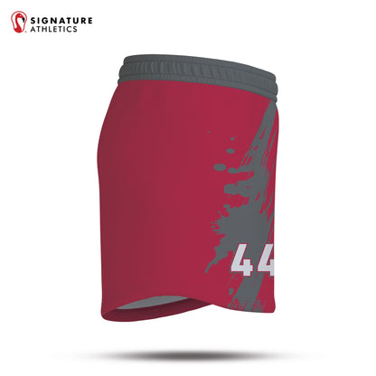 Orange County Youth Soccer Crimson/Anthracite Girl's Game Shorts