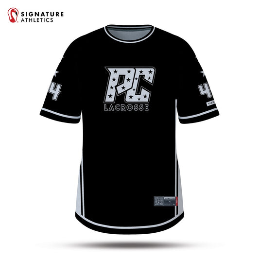 Premier Carolina Lacrosse Men's Black Short Sleeve Tech Tee