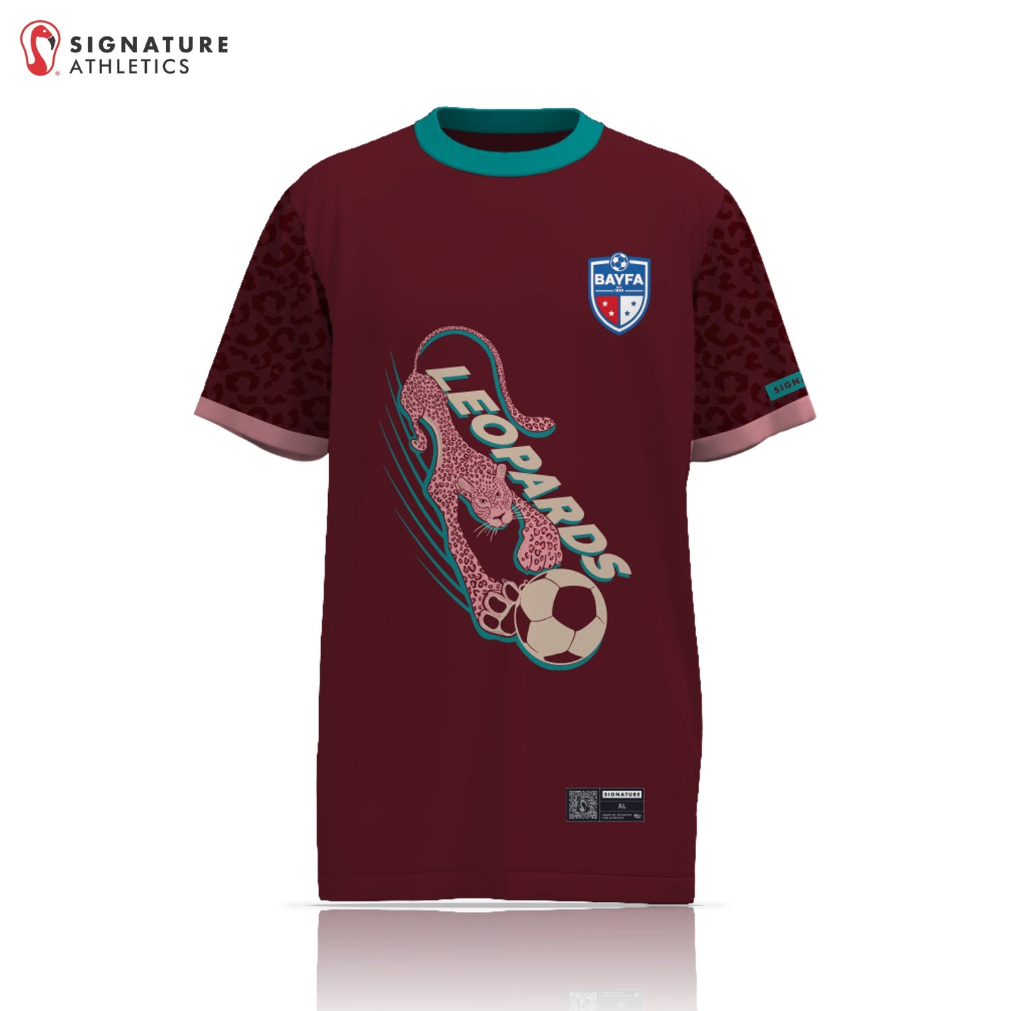 BAYFA Leopards Women's Short Sleeve Tech Tee
