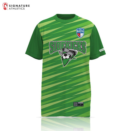 BAYFA Sidekicks Men's Short Sleeve Tech Tee Green: Sidekicks