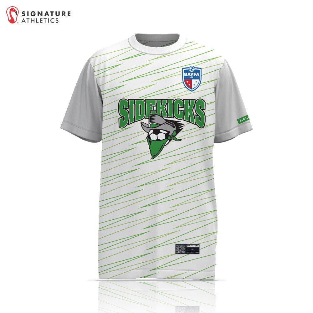 BAYFA Sidekicks Men's Short Sleeve Tech Tee White: Sidekicks