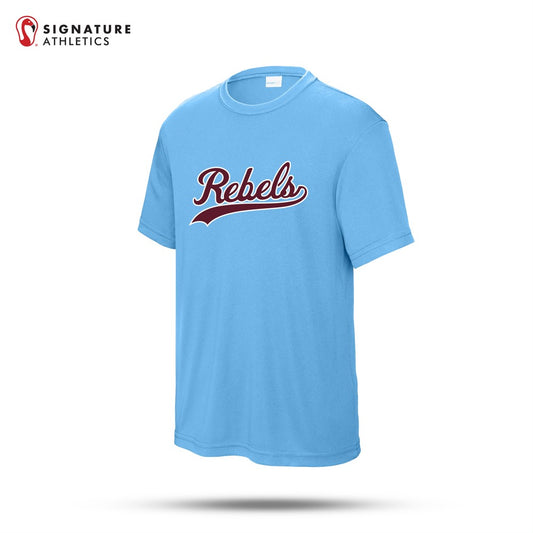 Rebels Travel Baseball Men's Youth Practice Shirt : Rebels Travel Baseball