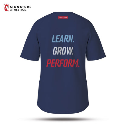 Nashville Lacrosse Academy Navy Short Sleeve Tech Tee