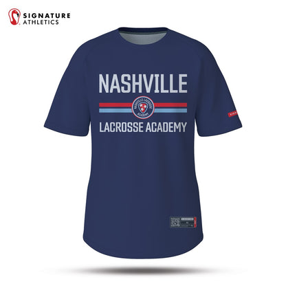 Nashville Lacrosse Academy Navy Short Sleeve Tech Tee