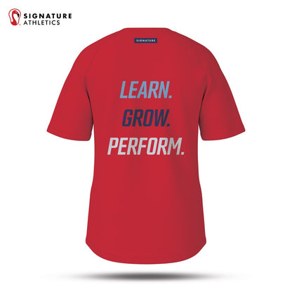 Nashville Lacrosse Academy Red Short Sleeve Tech Tee