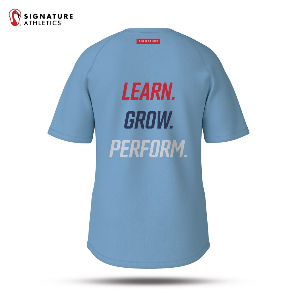 Nashville Lacrosse Academy Light Blue Short Sleeve Tech Tee