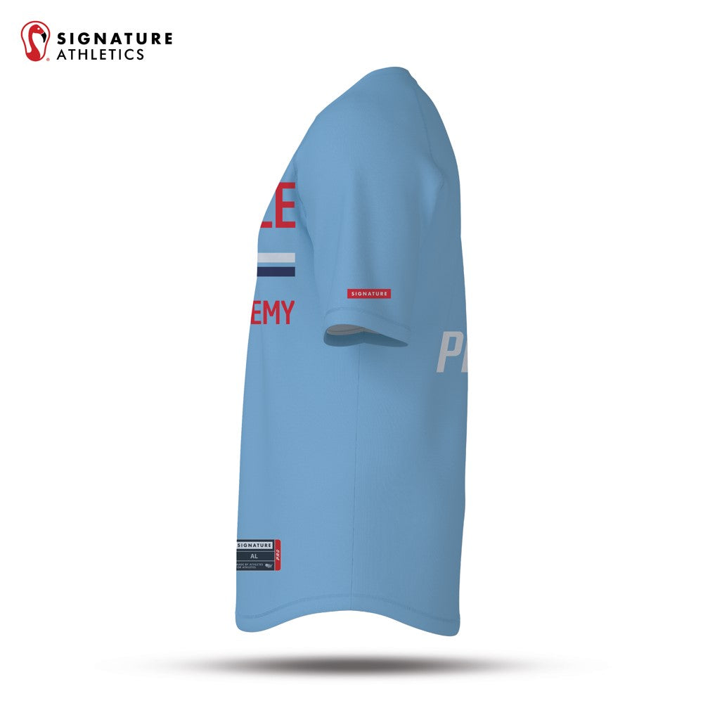 Nashville Lacrosse Academy Light Blue Short Sleeve Tech Tee