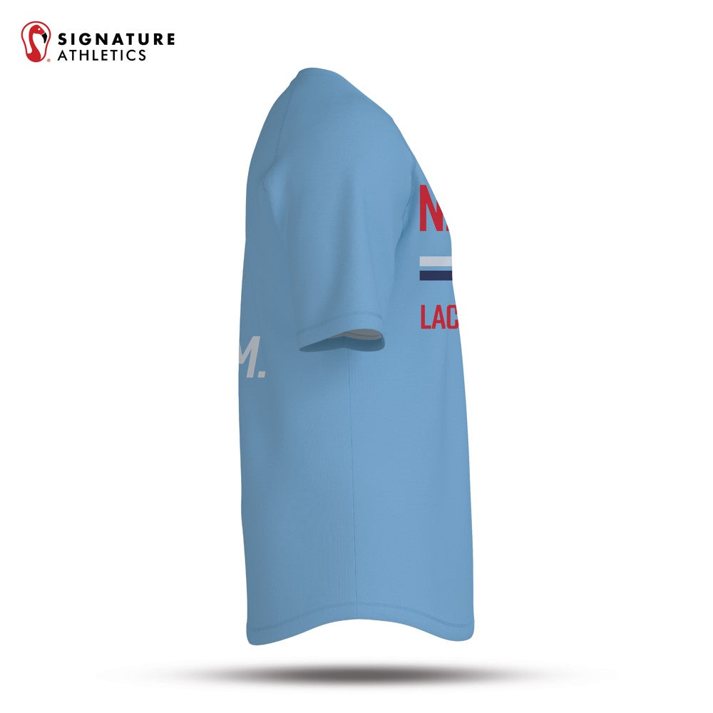 Nashville Lacrosse Academy Light Blue Short Sleeve Tech Tee
