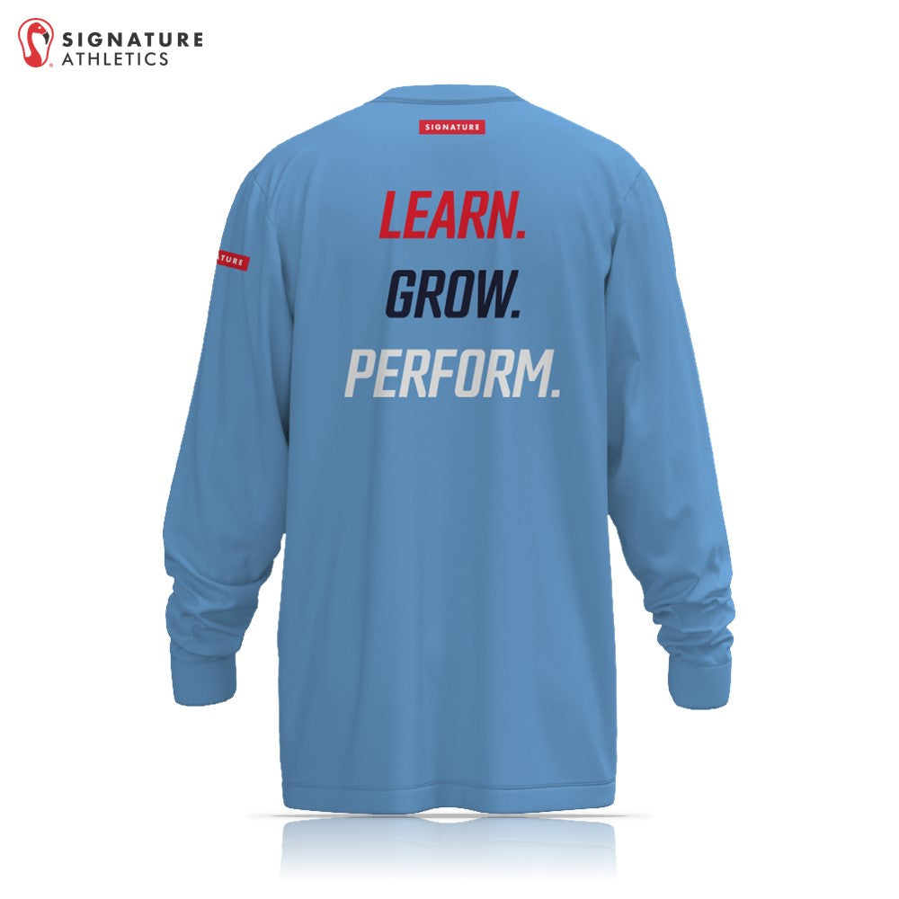 Nashville Lacrosse Academy Light Blue Long Sleeve Tech Tee