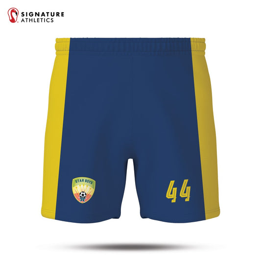 Star Boys Soccer Academy Men's Navy Game Shorts: Star Boys Soccer