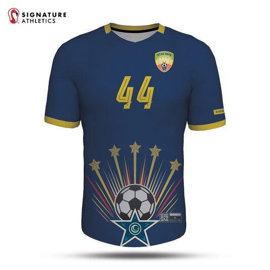 Star Boys Soccer Academy Men's Navy Soccer Jersey: Star Boys Soccer
