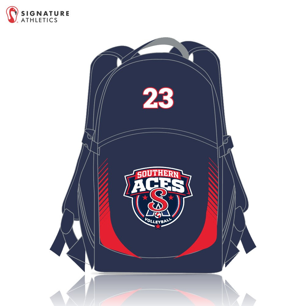Southern Aces Volleyball Club Women's Sublimated Backpack: U10