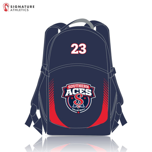 Southern Aces Volleyball Club Women's Sublimated Backpack: U10