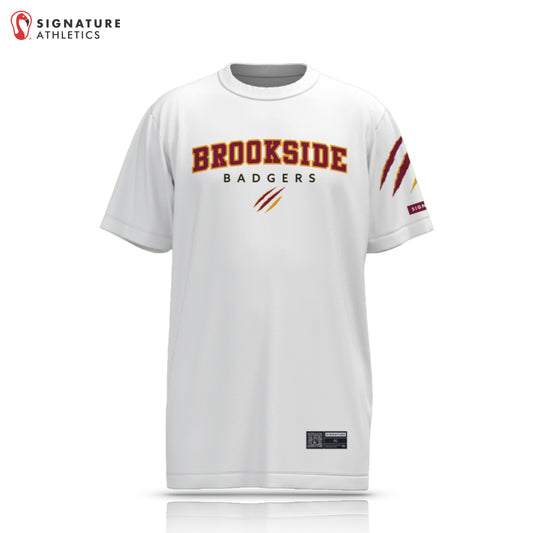 Brookside Lacrosse Men's Player Short Sleeve Tech Tee: Brookside Lacrosse