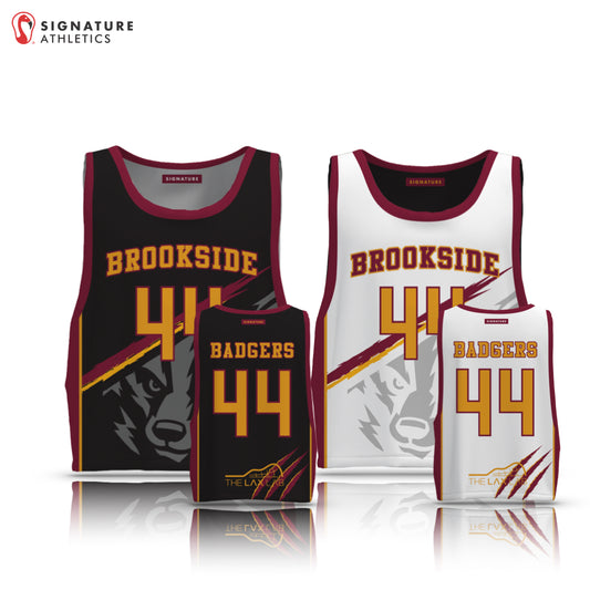 Brookside Lacrosse Men's Player Reversible Pinnie: Brookside Lacrosse