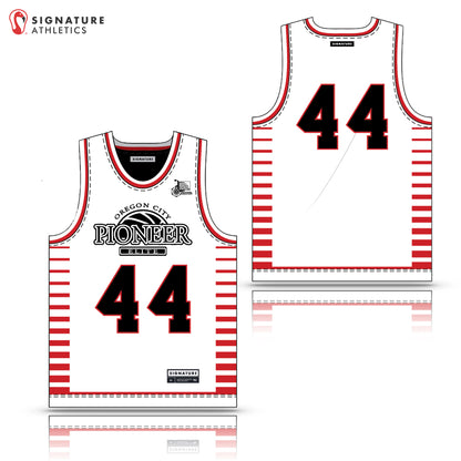 Pioneer Elite Basketball Men's 4 Piece Player Package: 6th White