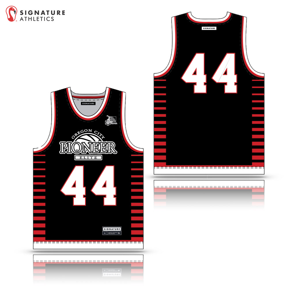 Pioneer Elite Basketball 26-4 Unisex Player Reversible Basketball Jersey Dark