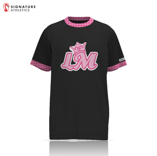 Monarchs Box Lacrosse Player Short Sleeve Tech Tee