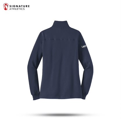 Shrewsbury Basketball Women's Sport-Tek Q Zip True Navy Sweatshirt Name Signature Lacrosse
