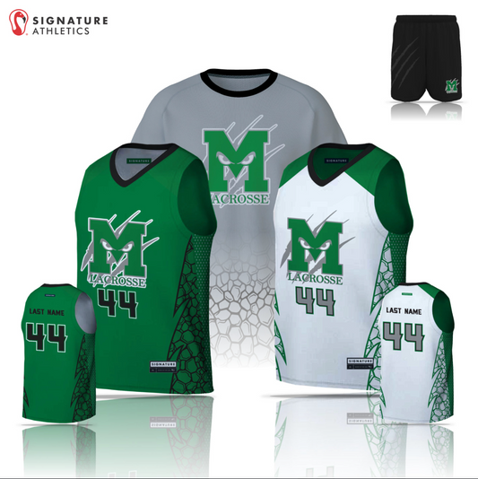 Paquete de jugador de 3 piezas para hombres de Monsters Lacrosse