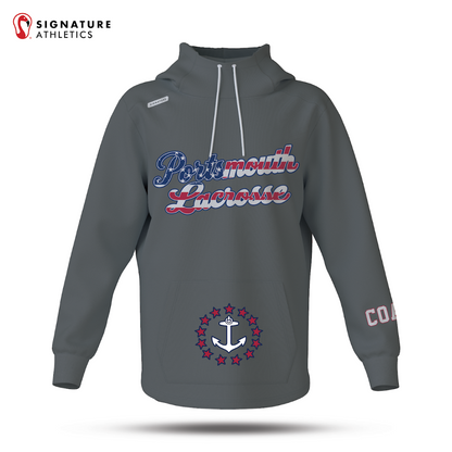 Portsmouth Youth Lacrosse Coach Pro Dye Sub Scuba Hoodie