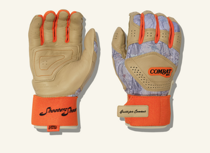 Combat MFG Outdoor Long Strap Batting Gloves