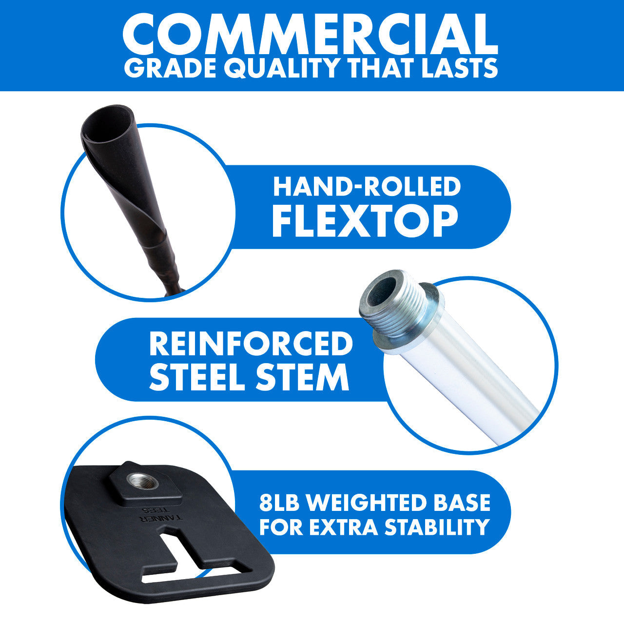 Tanner Tee Pro Weighted Batting Tee
