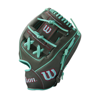 Wilson 2025 Summer A2000 1975 Charcoal/Seafoam 11.75" Baseball Glove WBW1032191175